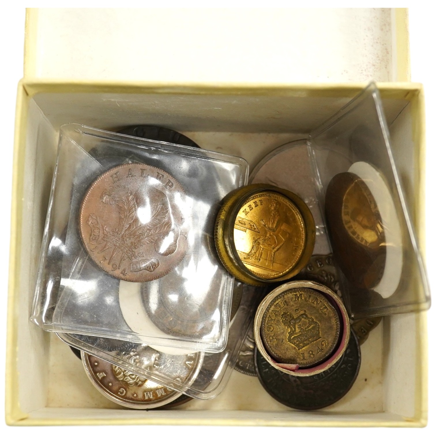 British and Commonwealth tokens and medals